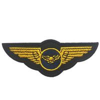 Écusson brodé personnalisé Ailes de Parachutiste, à coudre, applique en tissu perlé pour vêtement, badge brodé à la main, fil 3D