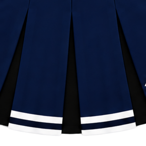 Jupe plissée bleu marine pour femmes et filles, idéale pour la danse, les équipes sportives, les spectacles, l'entraînement et les compétitions, uniforme de sport - Product Image 5