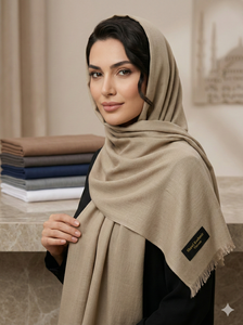Hijab en mousseline de soie respirant et doux pour la peau, de haute qualité, pour femmes musulmanes, à porter au quotidien - Product Image 3