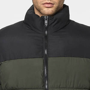 Fully Customized Men's Waterproof Canvas Puffer <b>Jackets</b> Polyester Wadding Filled Winter DDP Shipping - Product Image 3