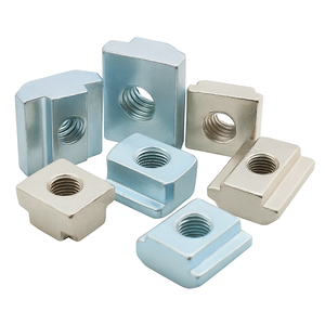 จำหน่ายตรงจากโรงงาน น็อตตัวทีอะลูมิเนียมแบบกำหนดขนาดได้ 20/30/40 น็อตสไลเดอร์ น็อตแบบเม็ดเหล็ก น็อตแบบลูกเหล็กยืดหยุ่น - Product Image 2