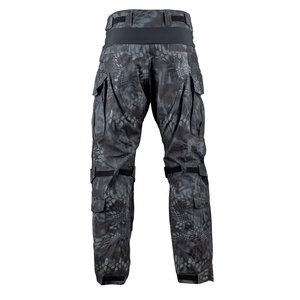 Pantalon de chasse camouflage pour homme, résistant à l'eau, finition mate silencieuse, pantalon de chasse d'extérieur, 6 poches utilitaires, pantalon cargo tactique - Product Image 6