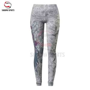 Leggings de sport pour femmes à taille haute, confortables et antibactériens, vente en gros du fabricant, taille personnalisée - Product Image 3