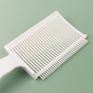 Peine Profesional para Cortar el Cabello para Hombres, Peine Resistente al Calor para Máquina Cortapelos, Peine de Mezcla para Estilizar con Parte Superior Plana, Herramientas de Peluquería para Salón y Barbería - Product Image 3