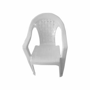 Wholesale Modern Outdoor <b>White</b> Plastic Arm <b>Chair</b> High Quality Home Furniture from India - Product Image 1