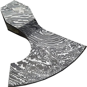 Hacha Jexmoo DIY de Acero de Damasco con Patrón Trenzado, Hecha a Mano, de Calidad Premium, con Funda de Cuero, Regalo para Papá, para Actividades al Aire Libre - Product Image 6