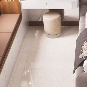 Modern Glossy Finish Digital Glaze Porcelain Tiles 9mm Thickness <b>Border</b> Design for Living Room Hotel School Flooring - Product Image 2