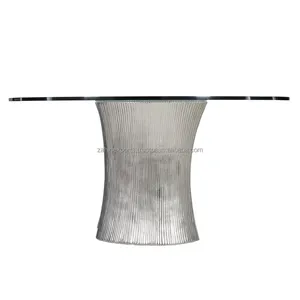 Mesa de Centro Portátil de Metal de Diseño Premium, Muebles de Lujo para el Hogar, Diseño Moderno y Antiguo de Alta Gama, Decoración Interior para Sala de Estar - Product Image 1