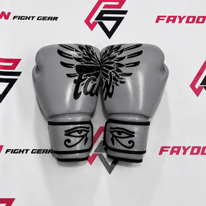 ราคาโรงงานขายส่ง ถุงมือชกมวยไทย Fairtex Falcon พิมพ์ลายตามสั่ง ทำจากหนังวัวแท้ - Product Image 2