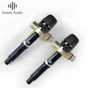 Micrófono Inalámbrico UHF <span class=keywords><strong>Profesional</strong></span> de Mano para Escenario, <span class=keywords><strong>Karaoke</strong></span>, Último Modelo de Fábrica, en Venta - Product Image 2