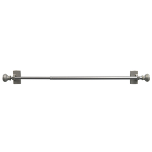 Magnetic Extendable Cafe Rod, 15"-28", easy installation, cafe curtain rod, <b>no</b> <b>drilling</b> - Product Image 4