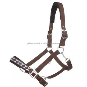 Cabestro de Nailon Ligero con Diseño Bordado Personalizado en Varias Opciones de Color, Herrajes de Níquel Ajustables - Product Image 1