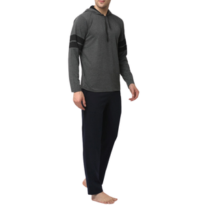 Vêtements de nuit en lin pour hommes, légers, confortables et respirants, fournisseur en gros - Product Image 1