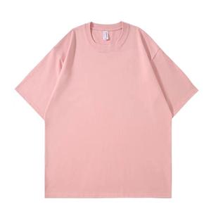 เสื้อยืดเปล่าแบบกำหนดเอง ผ้าฝ้าย 100% สกรีนโลโก้สำหรับผู้ชาย เสื้อยืดโอเวอร์ไซส์เรียบๆ สีขาว สีดำ - Product Image 6