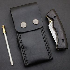 Couteaux pliants avec lame finition stone washed et barre de verrouillage sécurisée pour les travaux extérieurs difficiles et les tâches de réparation quotidiennes - Product Image 1