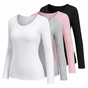 Camisetas de Manga Larga Personalizadas al por Mayor para Mujer - Proveedor Directo de Fábrica para Compras al por Mayor OEM - Product Image 3