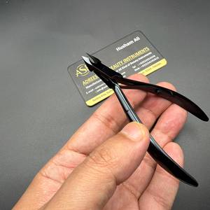 Cortacutículas de Plasma Negro con Punta de 6 mm, Logotipo Personalizado, Instrumento de Belleza, Herramienta para Eliminar Piel Muerta, Servicio OEM - Product Image 3