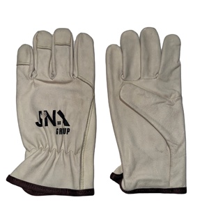 Best Quality Soft Cow Grain Leather Safety <b>Gloves</b> Industrial <b>Driver</b> <b>Gloves</b> Safety <b>Drivers</b> Comfortable Hand Protection Working - Product Image 1