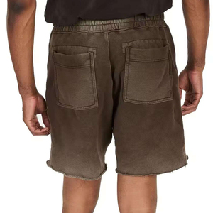 Pantalones Cortos Cómodos para Hombre, Estilo Retro, Lavado Ácido, Tela de Algodón Suave, Ajuste Casual, Atuendo de Verano, Transpirables, Estilo Urbano - Product Image 5