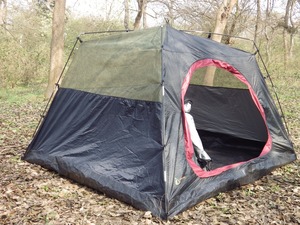 2022 Luxury Large <b>Tent</b> for 5-6 People High Quality Waterproof Polyester Fabric Aluminum <b>Pole</b> for Family Outdoor Travel Camping - Product Image 3