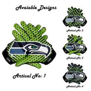 Nuevos Guantes Profesionales de Fútbol Americano con Característica Transpirable, Guantes de Fútbol Americano Personalizados del Fabricante y Más Vendidos para Hombre - Product Image 6