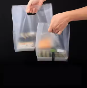 Eco-Friendly Foldable Plastic <b>Bag</b> with Die-Cut Handle | Custom Design Printing | for Groceries, Shopping & Promotion | Wholesale - Product Image 5