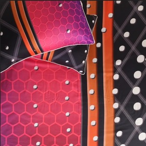 Juego de Sábanas con Diseño Abstracto de Panal de Abeja con Fundas de Almohada a Juego, Decoración de Dormitorio Contemporánea y Elegante - Product Image 1