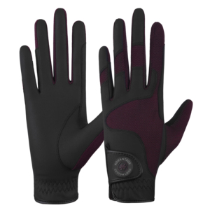 Horse Training Gloves Riding Mesh Horse Riding Glove Textured Silicon-Grip Synthetic Suede Junior & Adult Sizes Quick-Dry Fabric - Product Image 1