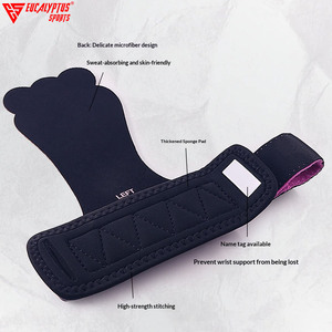 Sangles d'assistance antidérapantes en cuir de vachette pour barre de traction, entraînement complet, FROG Grip, Cross Training, antidérapant - Product Image 6