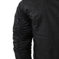 TAYUMA INDUSTRIES Blouson Bomber en Toile Personnalisable pour Homme, à Capuche, Chauffant, Léger, Imperméable, Écologique, Hiver, Décontracté