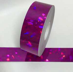 Cinta Adhesiva Holográfica al por Mayor, Cinta Decorativa Reflectante Arcoíris para Manualidades, Envoltura de Regalos y DIY - Product Image 3