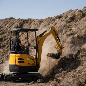 Excavadora de cadenas usada de 3000 kg, duradera, con motor diésel de alto torque y cucharón reforzado para construcción pesada - Product Image 1