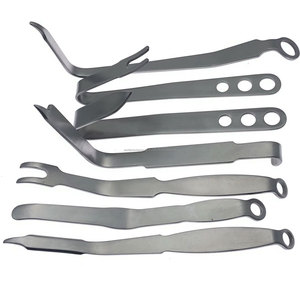 เครื่องมือผ่าตัดข้อเข่าสัตว์เลี้ยงแบบสแตนเลสสตีล ยี่ห้อ WORLD PRECISION SURGICAL พร้อมตะขอเกี่ยวกระดูกและอุปกรณ์งัดข้อ - Product Image 5