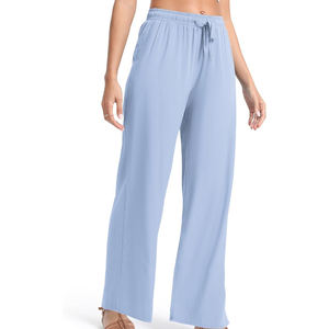 Pantalones Plazo de Secado Rápido para Mujer, Personalizados, de Cintura Media, Transpirables, en Venta - Product Image 1