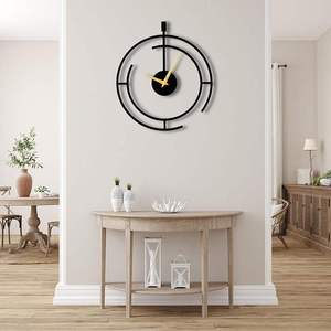 Elegante Reloj de Pared Metálico Premium, Reloj de Pared Artístico Creativo Único para un Hogar, Oficina o Sala de Estar con Estilo, a Bajo Costo - Product Image 5