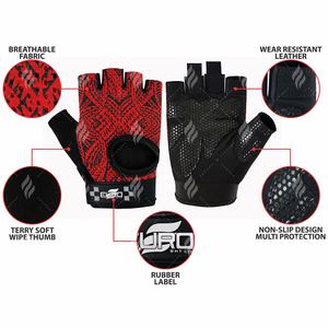 Guantes Deportivos Multiusos al por Mayor, Estilo Medio Dedo, para Gimnasio, Ciclismo y Entrenamiento, con Acolchado Cómodo y Cierre Seguro - Product Image 6