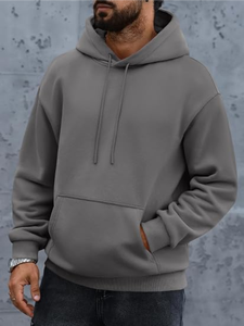 เสื้อฮู้ดดี้คุณภาพสูงแบบกำหนดเอง 420 450 500 600 GSM พิมพ์ลายสำหรับผู้ชาย ผ้าฝ้าย 100% เสื้อสเวตเชิ้ตฤดูหนาวทรงโอเวอร์ไซส์ ผู้ผลิตเสื้อฮู้ดดี้ - Product Image 4