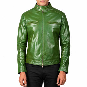 Top Selling Custom Design Men Leather <b>Biker</b> <b>Jacket</b> Made In High Quality Material Men Leather <b>Jacket</b> For Auto Racing Wear - Product Image 1