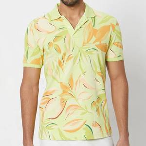 Chemise polo homme, manches courtes, golf, tissu respirant à séchage rapide, tricoté, sublimation, coupe classique, impression numérique personnalisée - Product Image 1