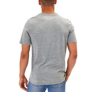 T-shirt unisexe pour homme de haute qualité, 210 g/m², manches courtes, 100 % coton, col en V, coupe ajustée, séchage rapide, écologique, logo personnalisé sur le devant, blanc - Product Image 2
