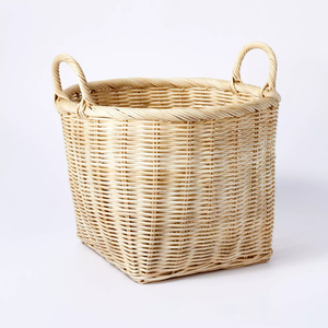 2025 panier de rangement en jacinthe d'eau tissé à la main fait au Vietnam Offre Spéciale cadeau de mariage pour la cuisine et le panier de nourriture - Product Image 2
