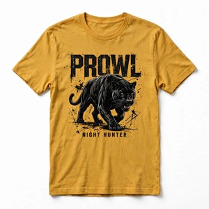 T-shirt graphique pour femme 100 % coton, grande taille, col rond, manches courtes, coupe classique, imprimé animal, écologique et respirant - Product Image 1