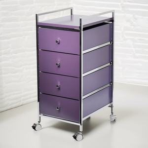 Budget-Friendly 4 Layers Mobile Storage Cart for Bedroom & Office - Product Image 5