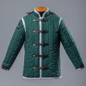 Wholesale Manufacturer Medieval Green Gambeson <b>Jacket</b> Gear Men Reenactment Events Custom OEM ODM 2026 - Product Image 1