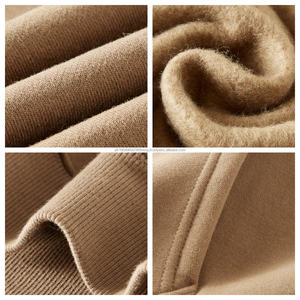 Fabricantes de ropa, sudaderas con capucha de algodón de alta calidad con cremallera completa, Sudadera con capucha de felpa en blanco liso, sudaderas con capucha con cremallera completa para hombres - Product Image 6