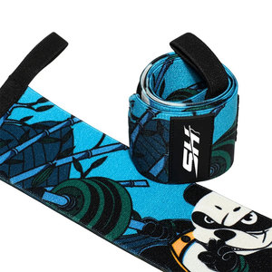 Premium Weightlifting Wrist Wraps Provide Dependable Support Balanced Compression Improve Wrist Stability <b>Strength</b> <b>Training</b> - Product Image 1