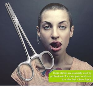 คีมเจาะร่างกายสแตนเลสเครื่องมือที่จำเป็นสำหรับการเจาะจมูกและหู - Product Image 6