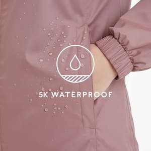 <b>Women's</b> Lightweight Hooded Bomber <b>Jacket</b> Waterproof <b>Zip</b>-<b>Up</b> Breathable Quick-Dry Outerwear for Autumn Hiking & Daily Use 6XL - Product Image 6