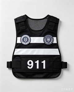 Gilet réfléchissant en PVC respirant, réglable, confortable et très visible, TAILLE UNIQUE, idéal pour la circulation - Product Image 2
