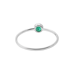 Wholesale Memoria Jewels IGI Certified 925 Sterling <b>Silver</b> Handmade Engagement <b>Ring</b> Natural Cut <b>Emerald</b> Gemstone for Wedding - Product Image 3